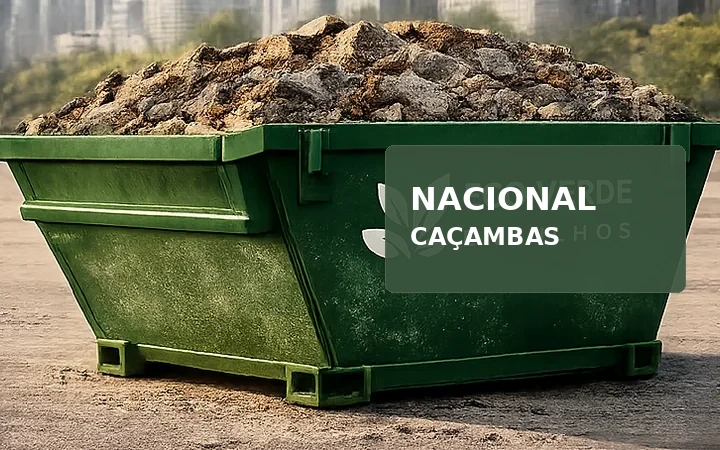 Caçamba Nacional Caçambas 10m³